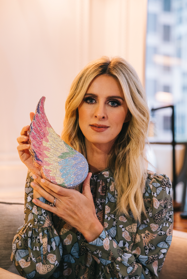 Nicky Hilton and Dee Hilfiger Shine in Judith Leiber at Angel Ball